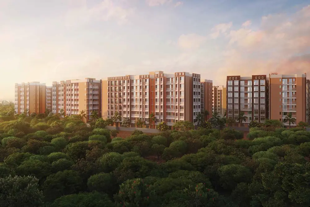 Swimming Pool Amenity - Haware My First Home Kalyan